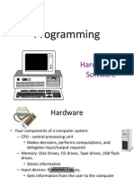 Programming: Hardware & Software