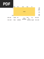 5a timetable