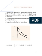 Problemas Ciclo Otto y Ciclo Diesel