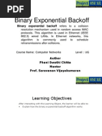 8binary Exponential Backoff