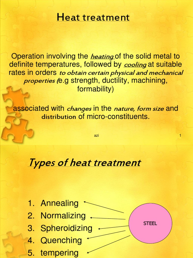 Heat Treatment (CHAPTER 3) | PDF | Annealing (Metallurgy) | Heat Treating