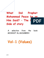 What Did Prophet Mohammad Said_Vol 1