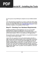 Tutorial #1 - Installing The Tools: Step #1 - Checking Your Hardware Requirements