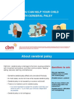 Cerebral Palsy Toolkit - Part 1 Flipcharts English