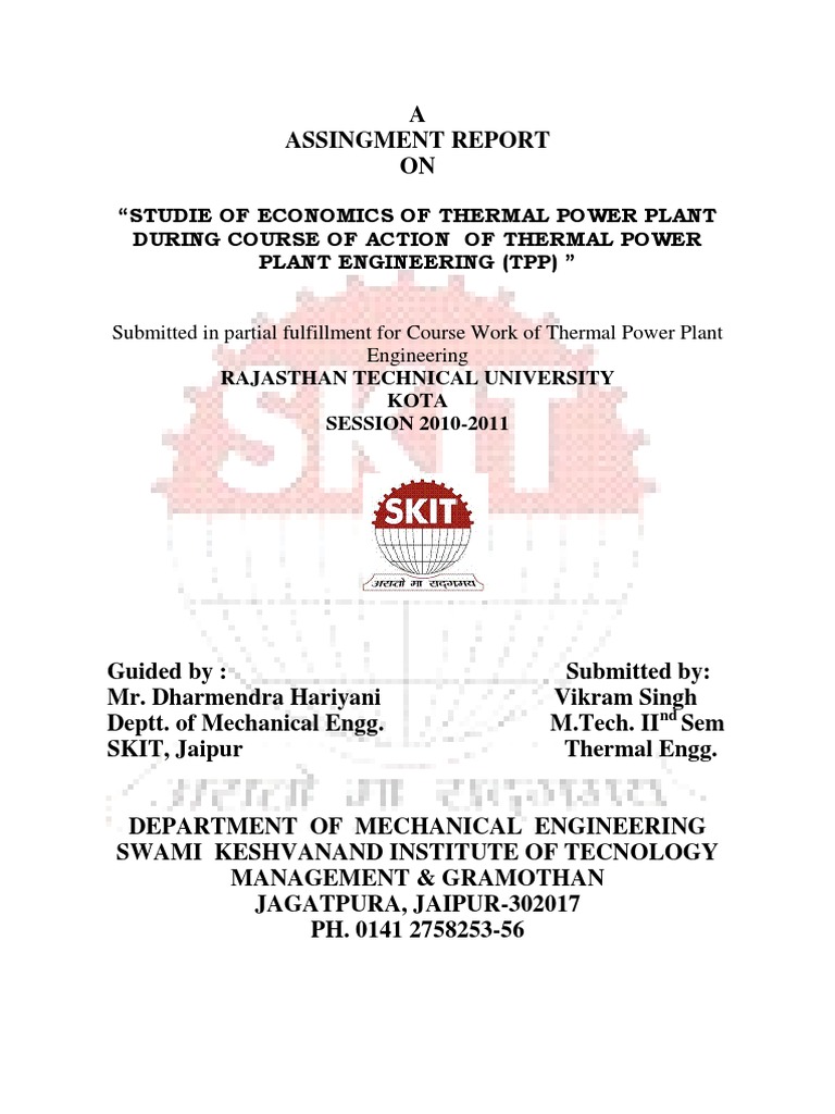 Assignment of TPP | PDF | Interest | Net Present Value