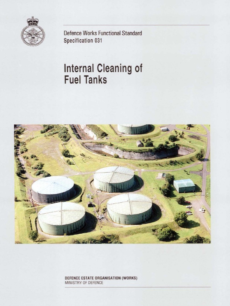 Tank Cleaning Procedure PDF Gasoline Waste Management