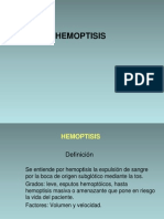 Hemoptisis