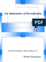 The Mathematics of Diversification