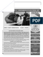 Https WWW - Security.cespe - Unb.br DPF 13 ADMINISTRATIVO GabaritoObjetiva Files CAD