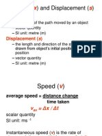 Distance and Displacement Explained