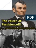 The Power of Persistence!!!
