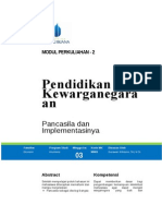 Modul 2 - Pancasila Dan Implementasinya (Minggu 3)