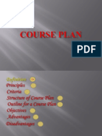 Course Plan