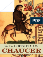 Chaucer Chesterton