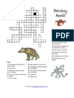 Describing Animals Crossword