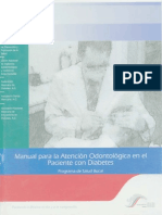 Manual Atencion Odontologica Paciente Diabetes