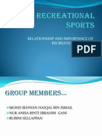 Recreational Sports