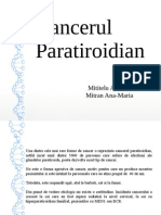 Cancer Paratiroidian