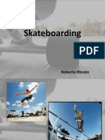 Skateboarding