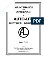 Autolite Generator and Starter Technical Manual