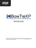 Bowtiexp 3 6 And Up Quick Start Manual En Pdf Risk Competence Human Resources