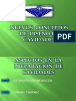 Nuevos Conceptos de Disec3b1o de Cavidades