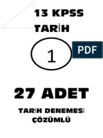 Ih27adet Z ML Deneme-2013-Kpssforum - TK PDF