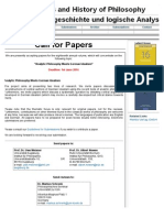 Call For Papers: Deadline: 1st June 2014