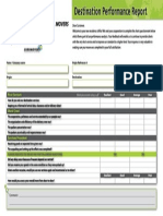 Destination Performance Report