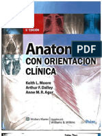 97067172 Anatomia Con Orientacion Clinica 6ta Edicion by Keith L Moore Anne M R Agur Marion E Moore