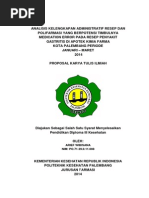 Download Kelengkapan Administratif Resep dan Polifarmasi Yang Berpotensi ME pada Resep Penyakit Gastritis  by Arief Wibisana SN211485750 doc pdf