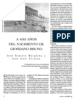 A 450 Años Del Nacimiento de Giordano Bruno (José Ernesto Marquina Fábrega) CNS05002