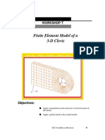 Lesson07 FEM 3D Clevis