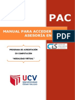 Manual para Acceder A Una Asesoria en Linea-Cis Ucv