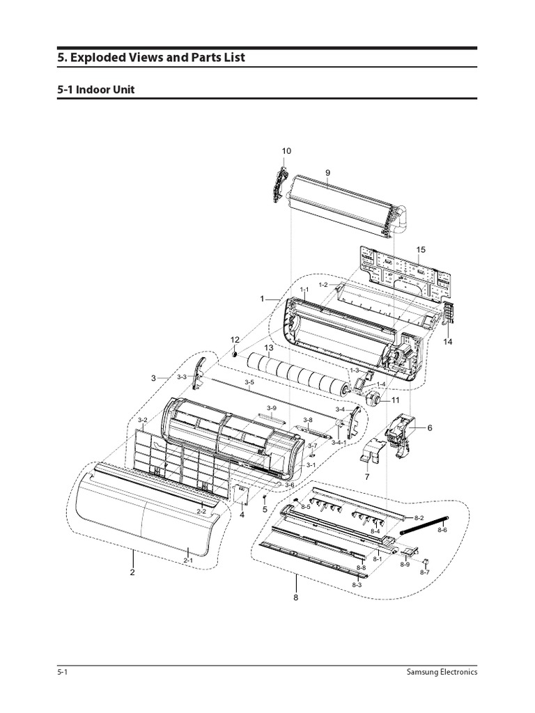 5 AQV09AWBN SM en Exploded View Part List (Ver2.0) | PDF | Electrical ...
