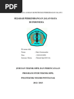 Download Tugas Makalah  Sejarah Jalan   by harryismunandar07 SN211497742 doc pdf