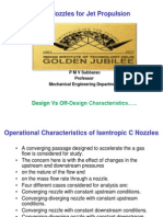 C & CD Nozzles For Jet Propulsion: Design Vs Off-Design Characteristics .