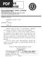 News Release: 1-800 - 244 - TIPS