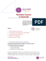 11-07-18.remedios Caseros - Ayurveda.El Bosque1 PDF