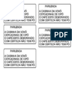 Parlenda - A Casinha Da Vóvo - Atividades