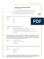 Eval de Conocimiento Unidad 1 - 28 de 30 Puntos