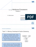 Chip Multicore Processors: Tutorial 7