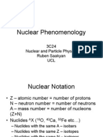 Nuclear Phenomenology