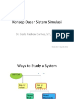 Konsep Dasar Simulasi (Kuliah)