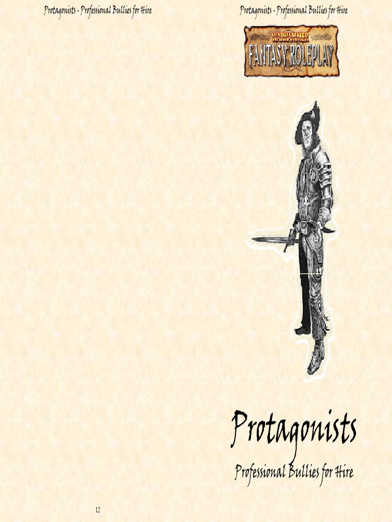 Protagonists Career Overview | PDF | Bullying | Violence