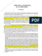 El Papel de La Violencia en La Historia