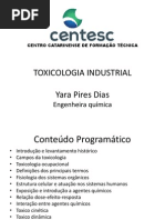 Toxicologia Industrial 2014 -Parte1