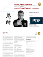 Kyusho Jitsu Seminar Evan Pantazi: Tanden