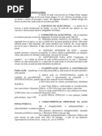 AÇÃO PENAL CONDENATÓRIA - conceito, condições, classificação e características
