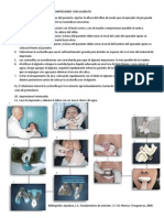 Procedimientos Para La Toma de Impresiones Con Alginato